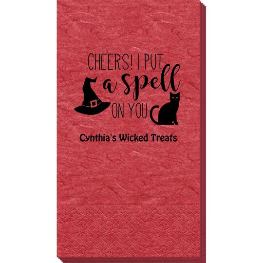 Spell On You Halloween Bali Guest Towels